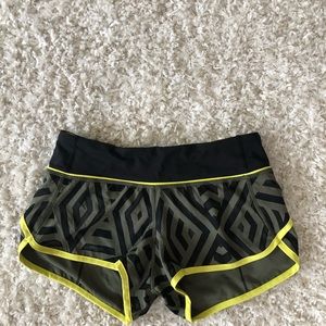 Lululemon shorts with cool print